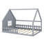 Lit maison avec fenêtre et clôture, DEL-1031163048