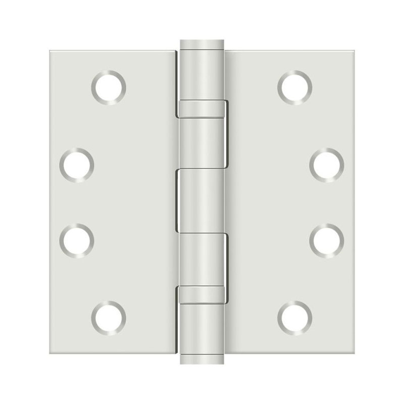 Steel Surface Mount Hinge, Prime Coat White