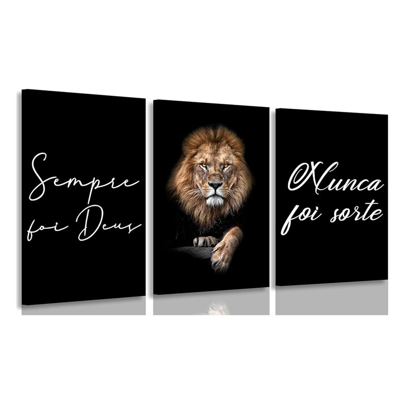 3 Piece Wrapped Canvas Print