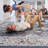 Blue/Traditional Non-Shedding Living Room Bedroom Dining Home Office Stylish And Stain Resistant Area Rug-864190798