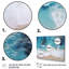 Vagues blanches et bleues vue aérienne I - plage, art mural-1320824401-1320824407