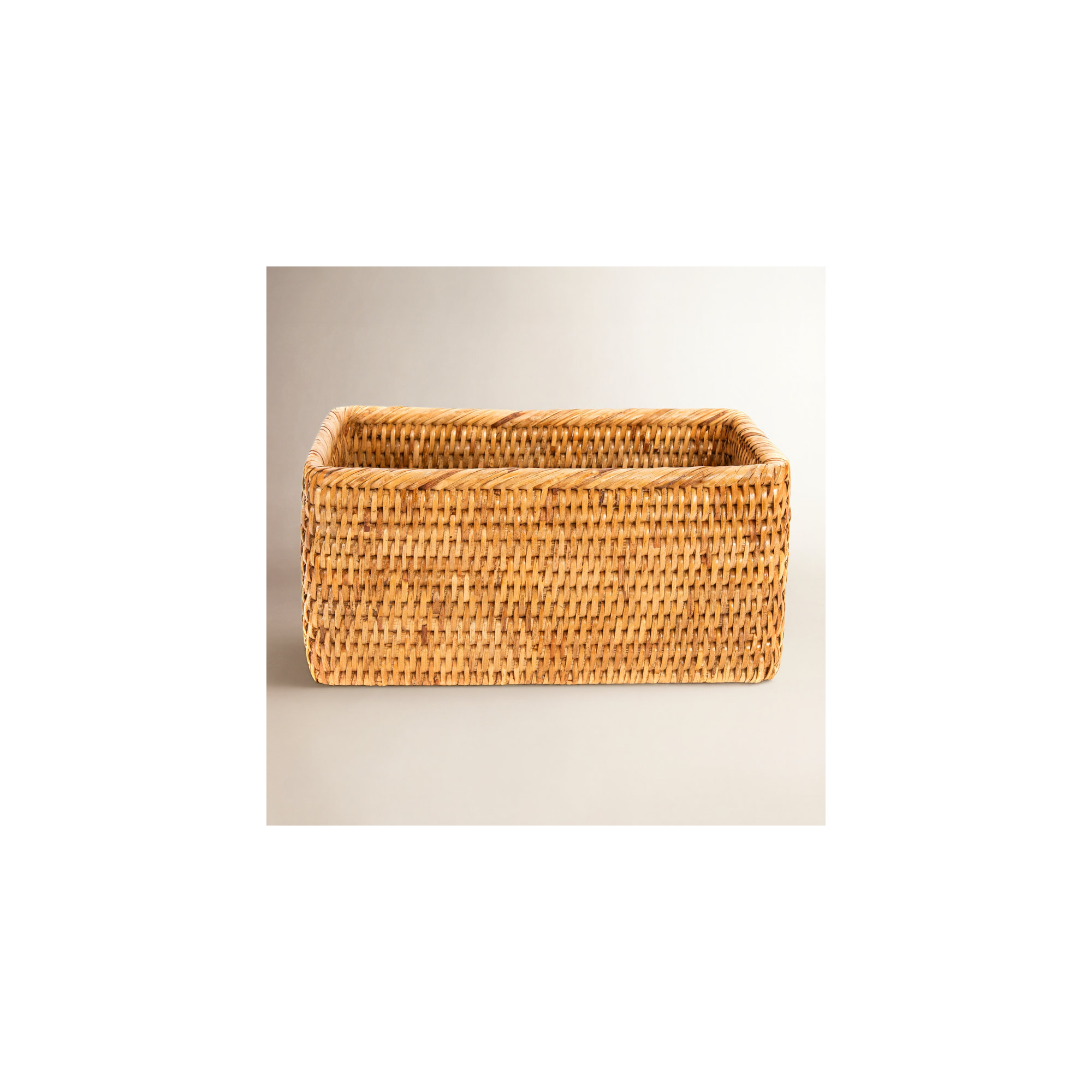 Albina Decorative Basket 1, Honey Brown