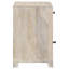 Buffet décoratif 1 porte blanc délavé avec tiroir