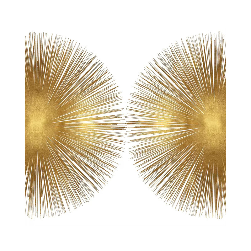 Sunburst II by Abby Young - Wrapped Canvas Print, 93.98 cm H x 93.98 cm W x 3.175 cm D