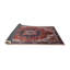 Tapis brun à motif oriental-800818767
