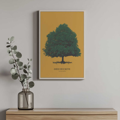Ohio Buckeye by Deny Designs Art Print