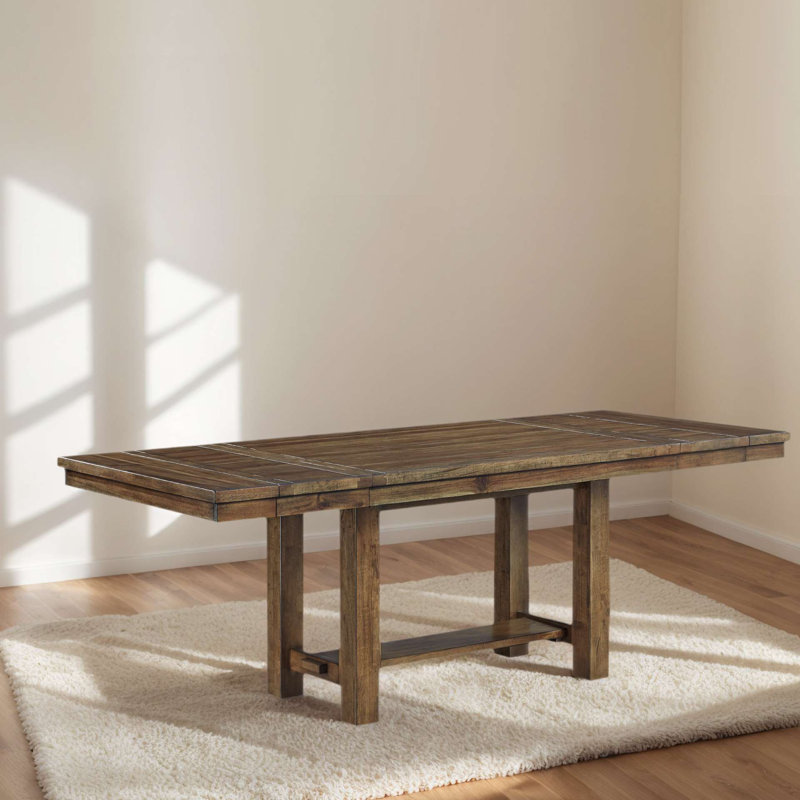 Table de salle à manger extensible Hannalise, 30'' H X 86'' W X 36'' D