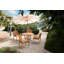Chesapeake Outdoor Teak Dining Armchair