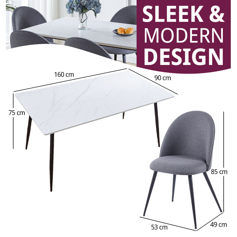 Mose 6 - Person Dining Set