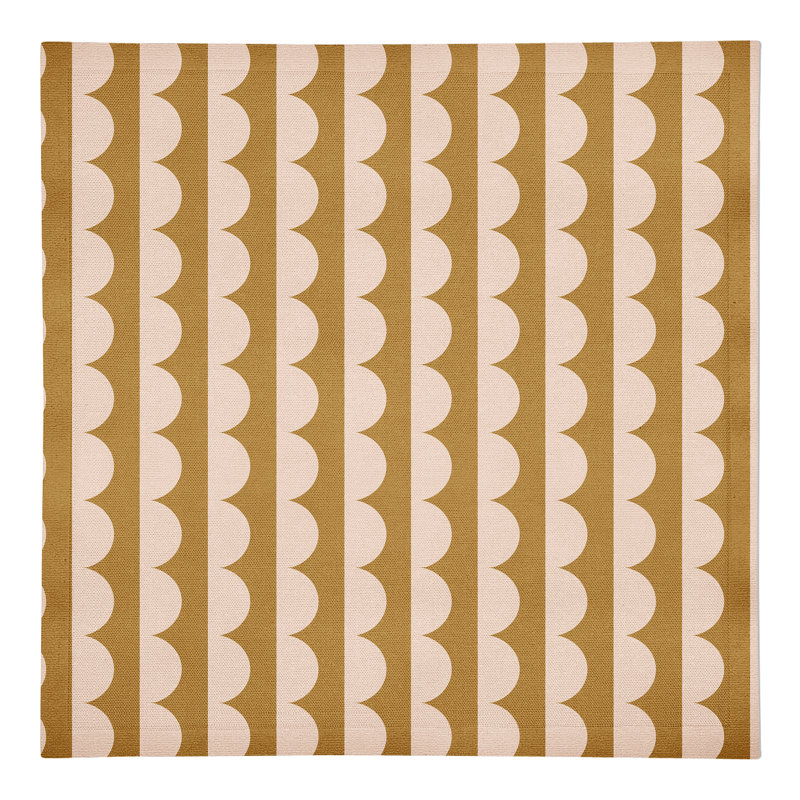 Flagstaff Scalloped Circle 10" Napkin