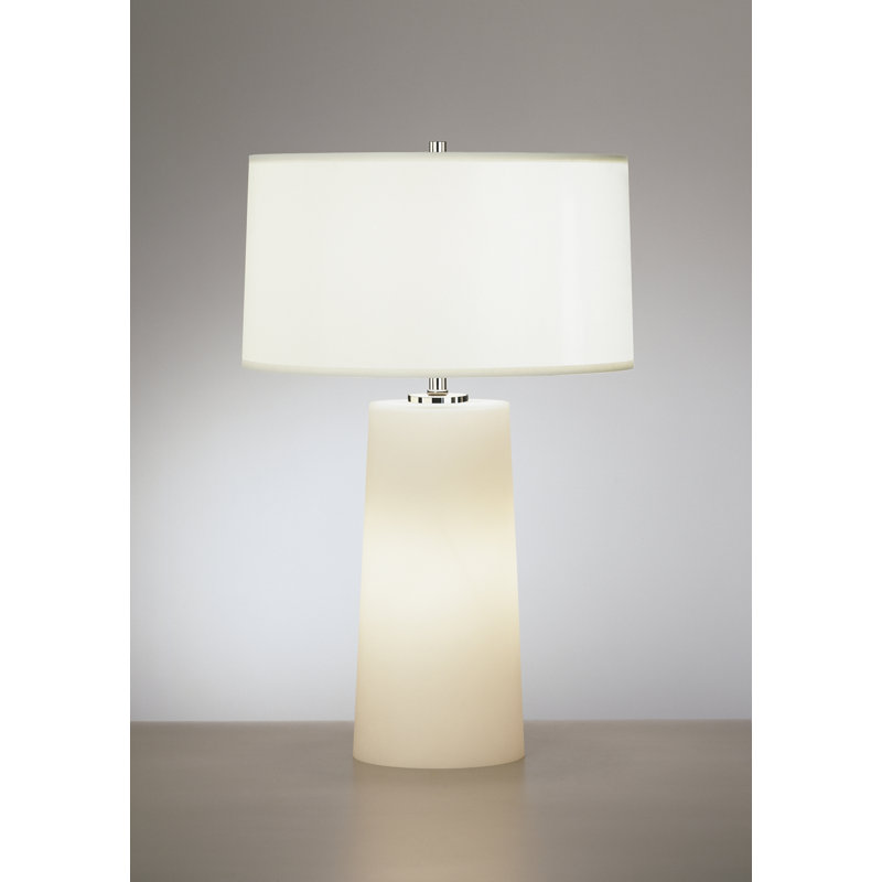 Olinda Table Lamp, White Organza