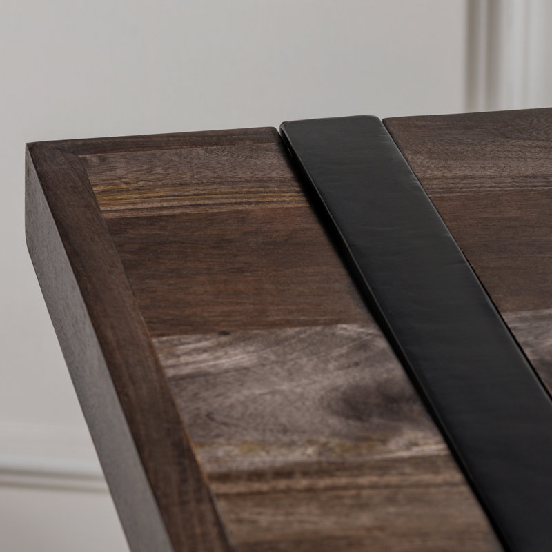 Solid Wood Iron Writing Desk