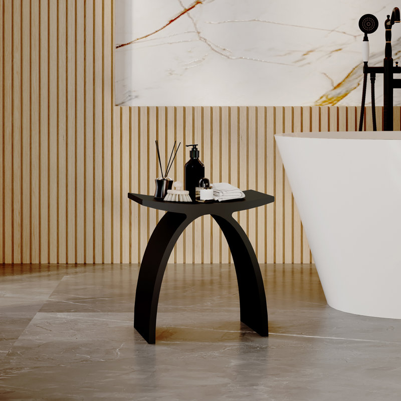 Tabouret de douche à surface solide et banc de douche Casainc