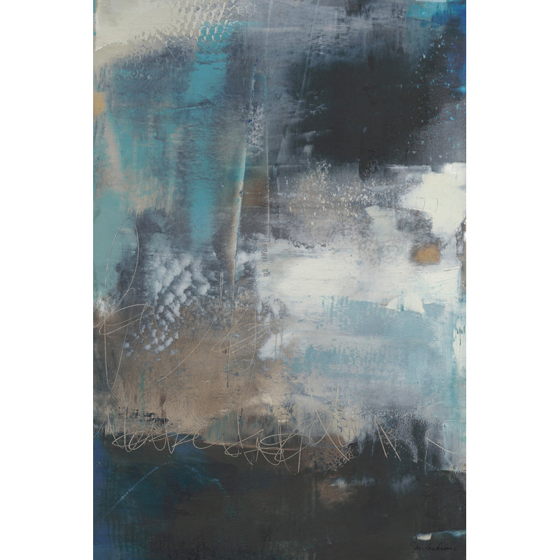 Umbra I - Wrapped Canvas Painting, 91cm H x 61cm W x 3.81cm D