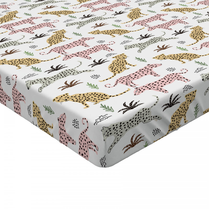 Cartoon Microfiber Fitted Sheet, Twin XL Fitted Sheet