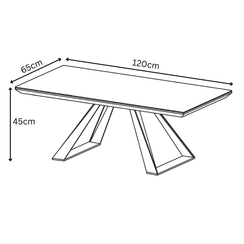 Ayliah Sled Coffee Table