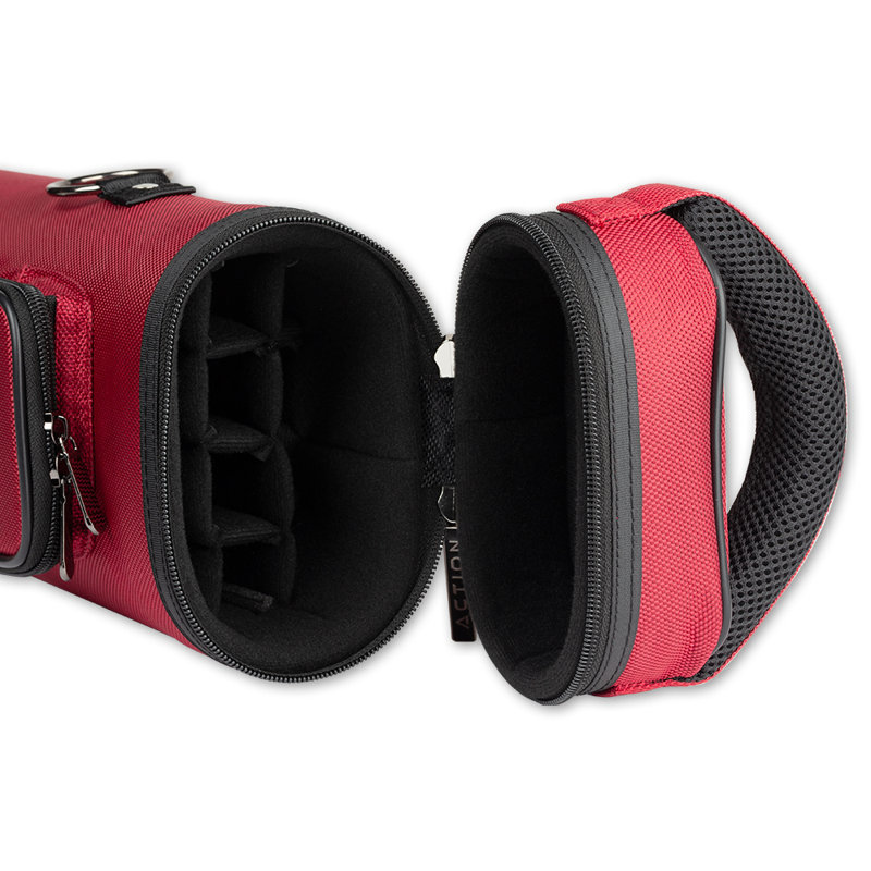 Action Backpack ACB48 4x8 Burgundy Hard Case, Burgundy
