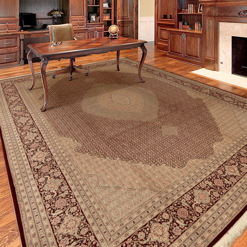 Tapis vin de haute qualité noué à la main