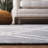 Rodgers Hand Woven Flat Weave Wool/Cotton Geometric Rug in Black/Gray-575567587