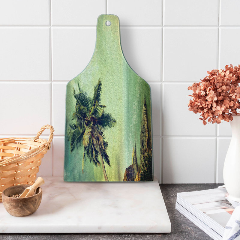 Planche à découper en verre trempé Ambesonne