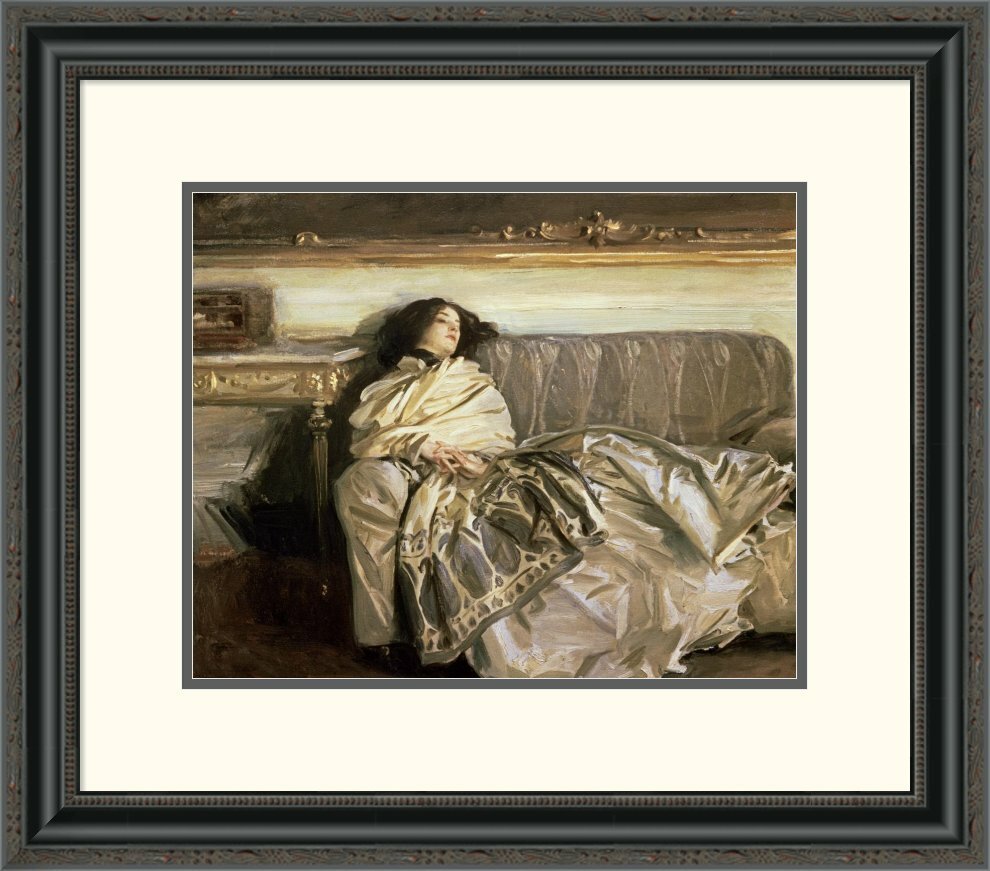 Vault W Artwork 'Repose' by John Singer Sargent Framed Painting Print ...