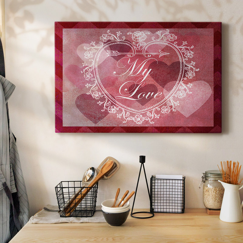 Toile tendue avec bricolage Collection A Love Gallery, H 12 po x l 18 po