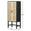 Caprice Solid Wood Accent Cabinet-87689959