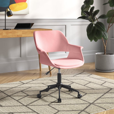 Colette Velvet Office Chair