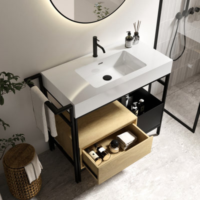 Single Bathroom Vanity with Top