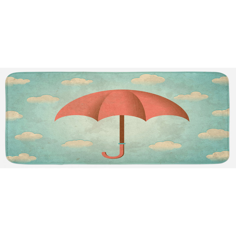 Tapis de cuisine parapluie