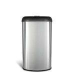 Nine Stars 13.2 Gallon Stainless Steel Open Top Trash Can