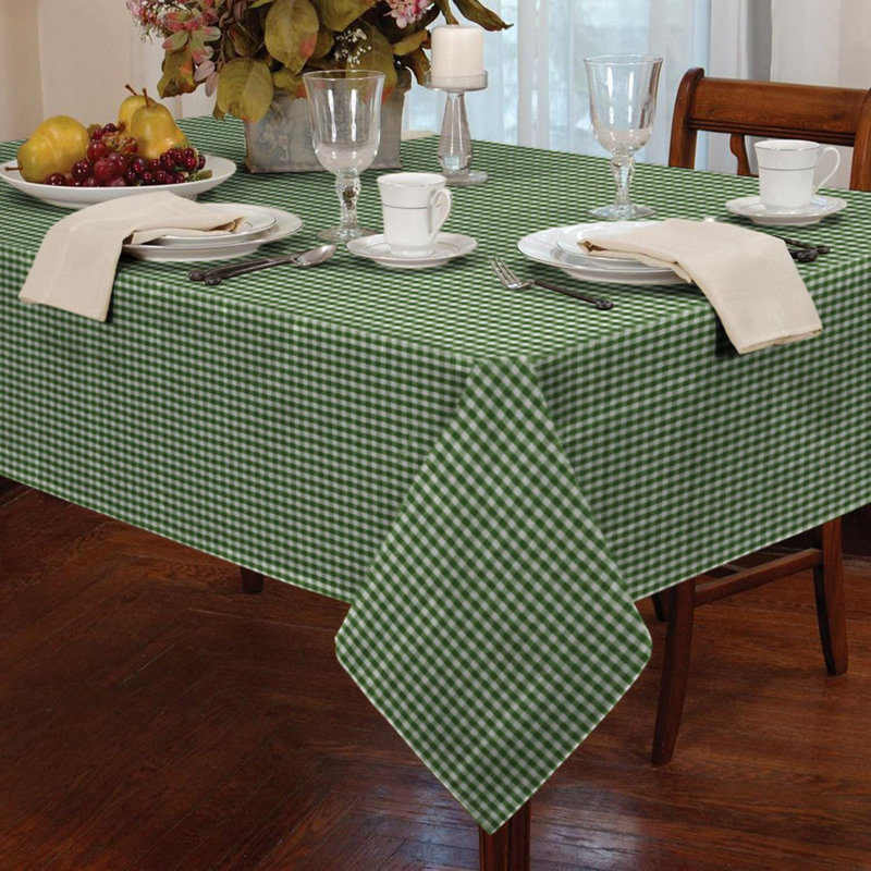 Rosas Tablecloth, Green, 60cm W x 60cm L