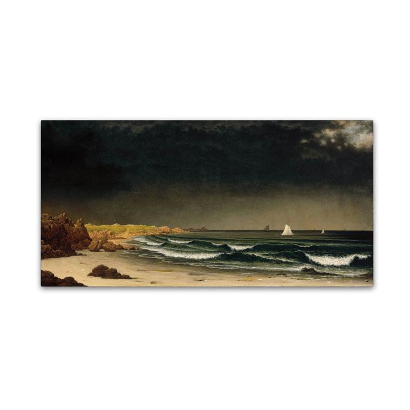 « imminenting storm », reproduction sur toile tendue, H 24 po x l 47 po