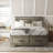 Remy Solid Wood Storage Platform Bed-502643260