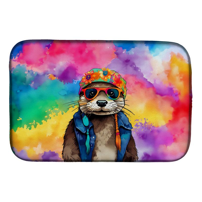 Tapis de séchage hippie