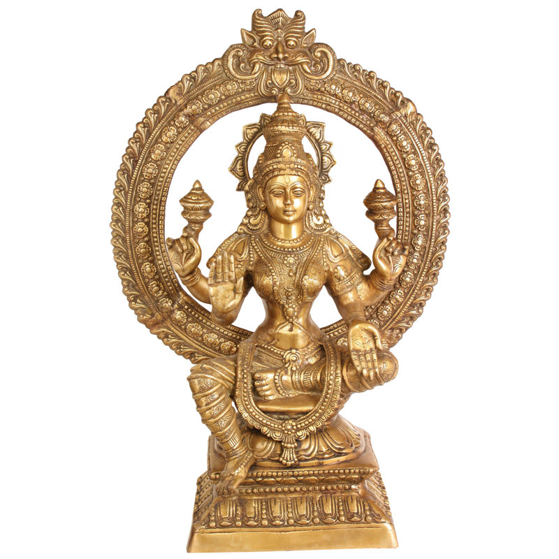 Grande sculpture déesse Lakshmi