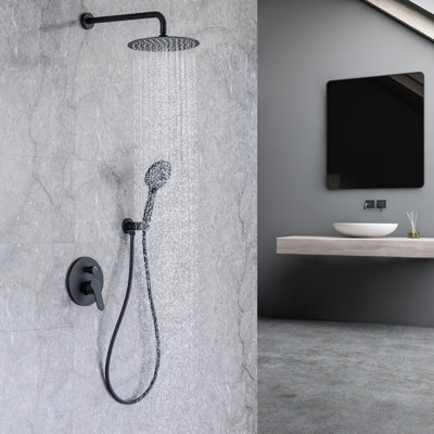Pressure-balanced Shower Faucet With Rough-in Valve