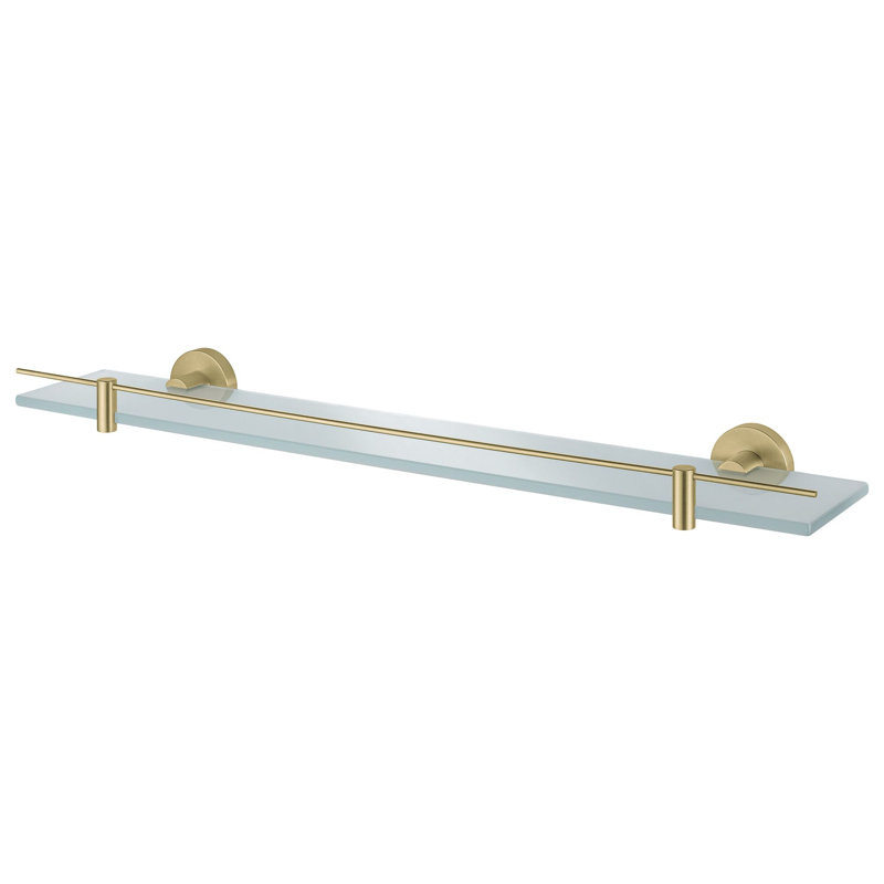 Shower Shelf, Brushed Gold