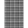 Premium Machine Washable Cerrito AMF563 Black Rug