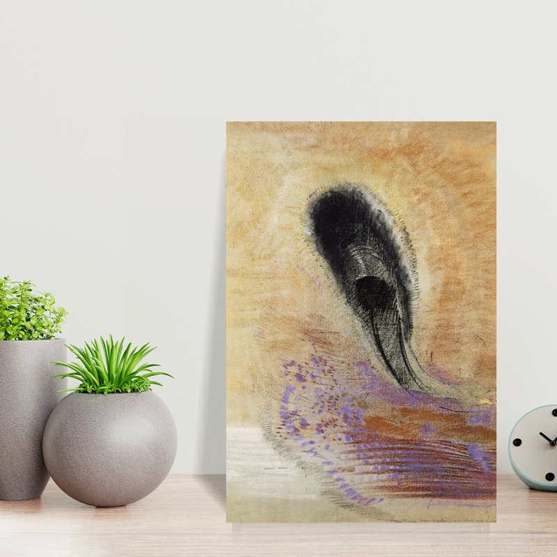 Underwater Vision Abstract Contemporary Wall Art Print by Odilon Redon - Wrapped Canvas Print, 45.72cm H x 30.48cm W