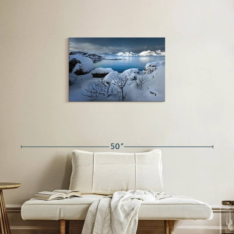 Alvord Snowy Mountain Lake, H 20 po x l 30 po