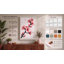 Moonlit Cherry Blossom Japandi - Wrapped Canvas-1306390441-1306390442