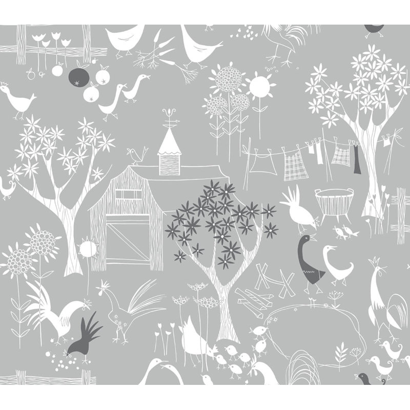 Paradise, Rise And Shine 18' X 20.5" Peel & Stick Wallpaper Roll