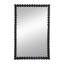 Miroir rectangulaire noir