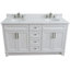 Ensemble de meuble-lavabo double 61 po Aarons