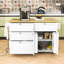 Ensemble d'îlot de cuisine avec rangement Adda-1016860030