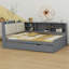 Lit plateforme avec lit gigogne, tablettes et tête de lit-1621605690-1621605689