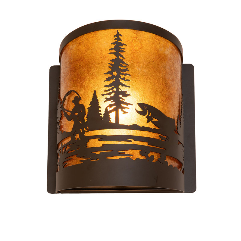 1 - Light Flush Mounted Sconce