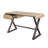 Danton Gold Aluminum Rectangular Writing Desk