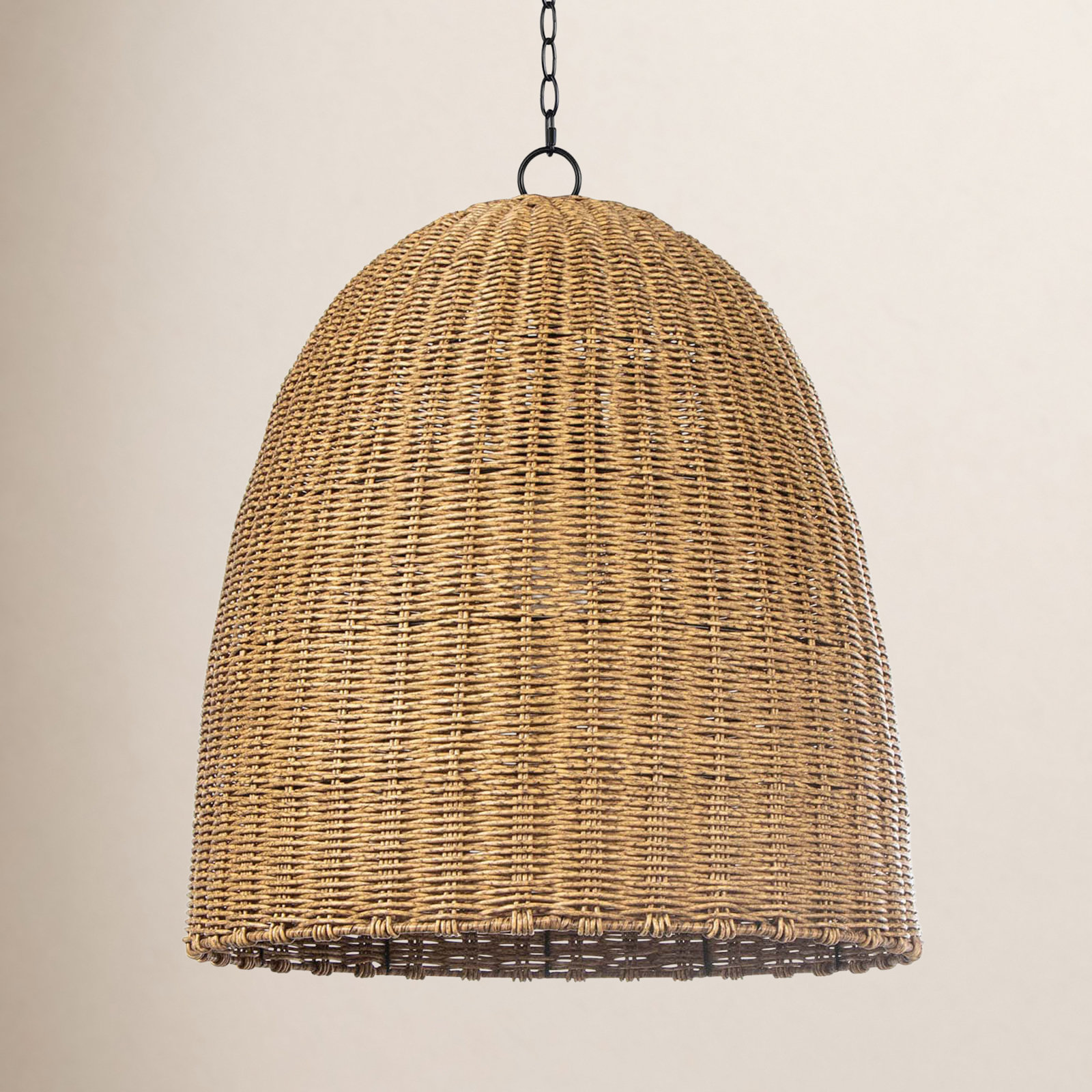 Beehive Outdoor Pendant Light, 30" H x 20.5" W x 20.5" D